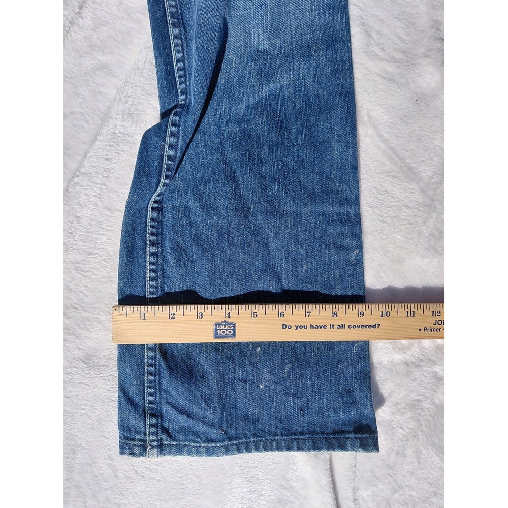 Juicy Couture Womens Bootcut Jeans Medium Wash Blue Denim Low Rise Size 30x32 - Picture 8 of 8